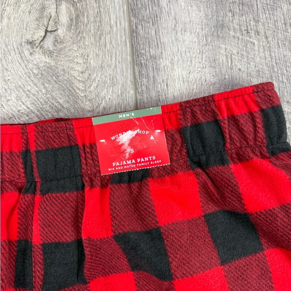 Wondershop Mens Red/Black Checker Pants‎